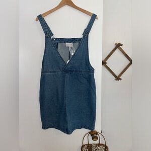 Hayden Blue Denim V-Neck Dress